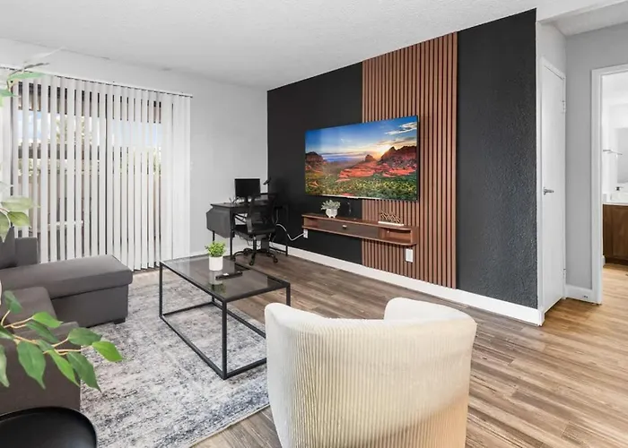 Stylish 2br Near Asu Featuring Pool Grill & Parking Apartament *