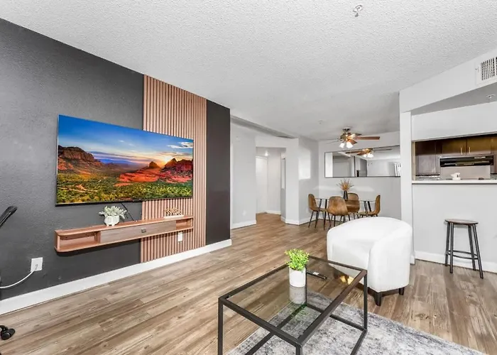 Apartament Stylish 2br Near Asu Featuring Pool Grill & Parking
