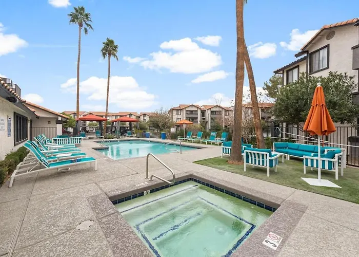 Stylish 2br Near Asu Featuring Pool Grill & Parking Apartament *